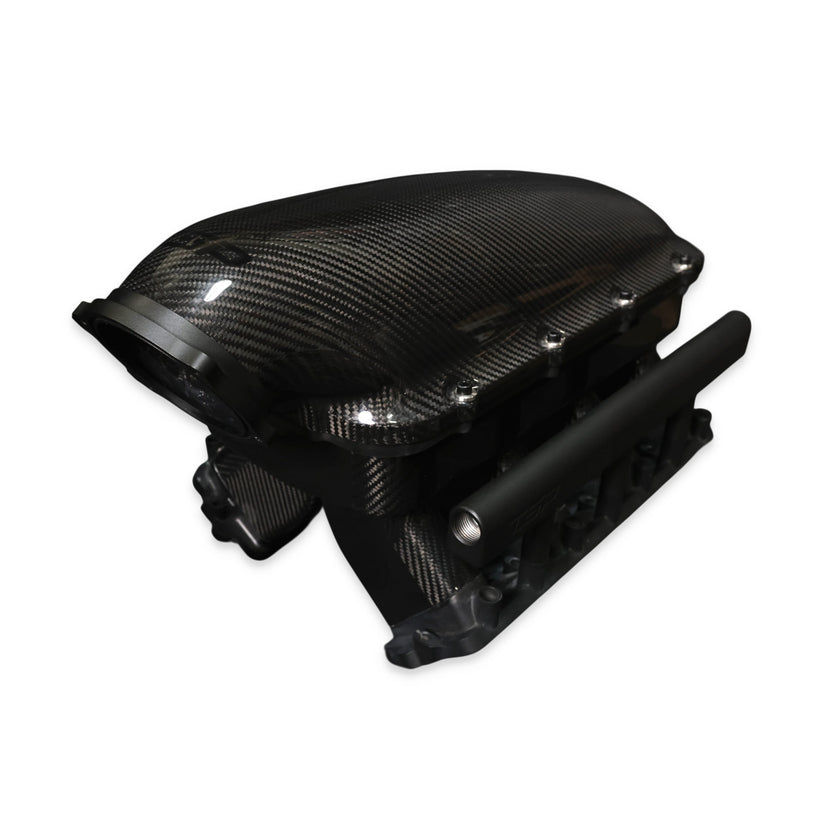 GM LS Gen III Cathedral Port Carbon Fiber Hi-Rise Intake Manifold