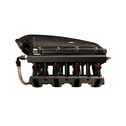LS Gen III Cathedral Port Carbon Fiber Hi-Rise Intake Manifold Assembly