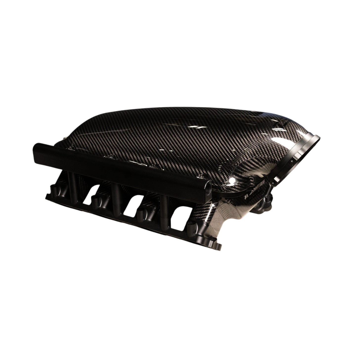LS Gen IV Rectangular Port Carbon Fiber Low-Rise Intake Manifold Assembly