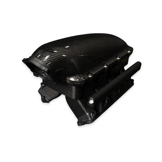GM LS Gen IV Cathedral Port Carbon Fiber Hi-Rise Intake Manifold