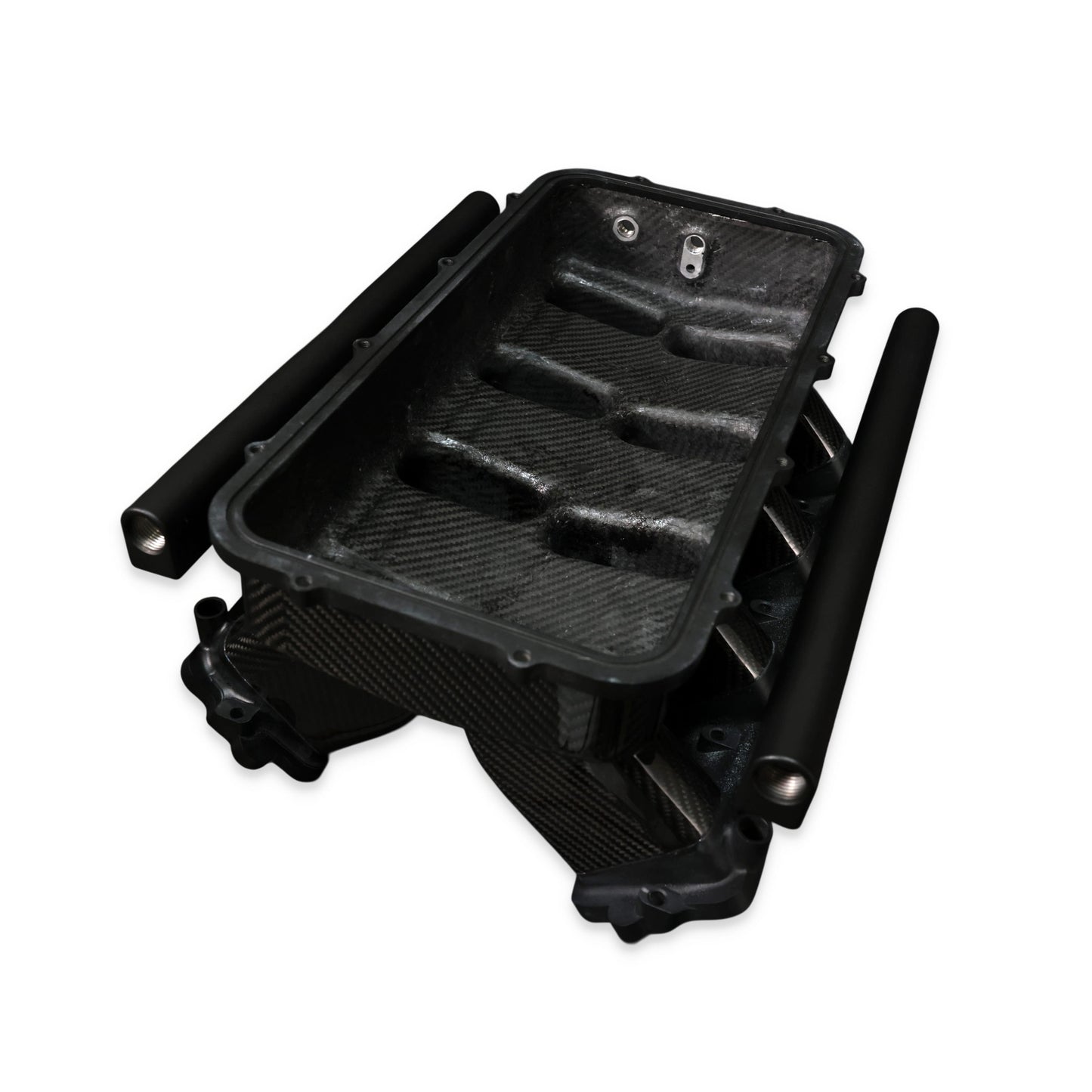 GM LS Gen IV Rectangle Port Carbon Fiber Hi-Rise Intake Manifold
