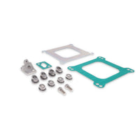 Chevy Small Block Carbureted Dual Plane Aluminum Intake Manifold - Satin