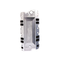Chevy Small Block Carbureted Polished Aluminum Dual Plane Air Gap Intake Manifold