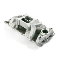 Chevy Small Block Carbureted Dual Plane Air Gap Aluminum Intake Manifold