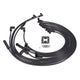 Chevy Small Block 8.5mm Black Ignition Wires with 90° Ceramic Plug Boots