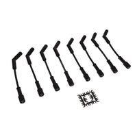 Ford Godzilla 7.3L 8.5mm Ignition Wires with 135 Degree Black Ceramic Boots - Black