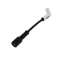 Ford Godzilla 7.3L 8.5mm Ignition Wires with 135 Degree Black Ceramic Boots - White