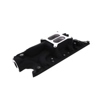 Ford Small Block Carbureted Aluminum Dual Plane Intake Manifold - Black