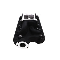 Ford Small Block Carbureted Aluminum Dual Plane Intake Manifold - Black