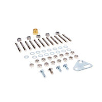 Ford Small Block Carbureted Aluminum Dual Plane Intake Manifold - Black