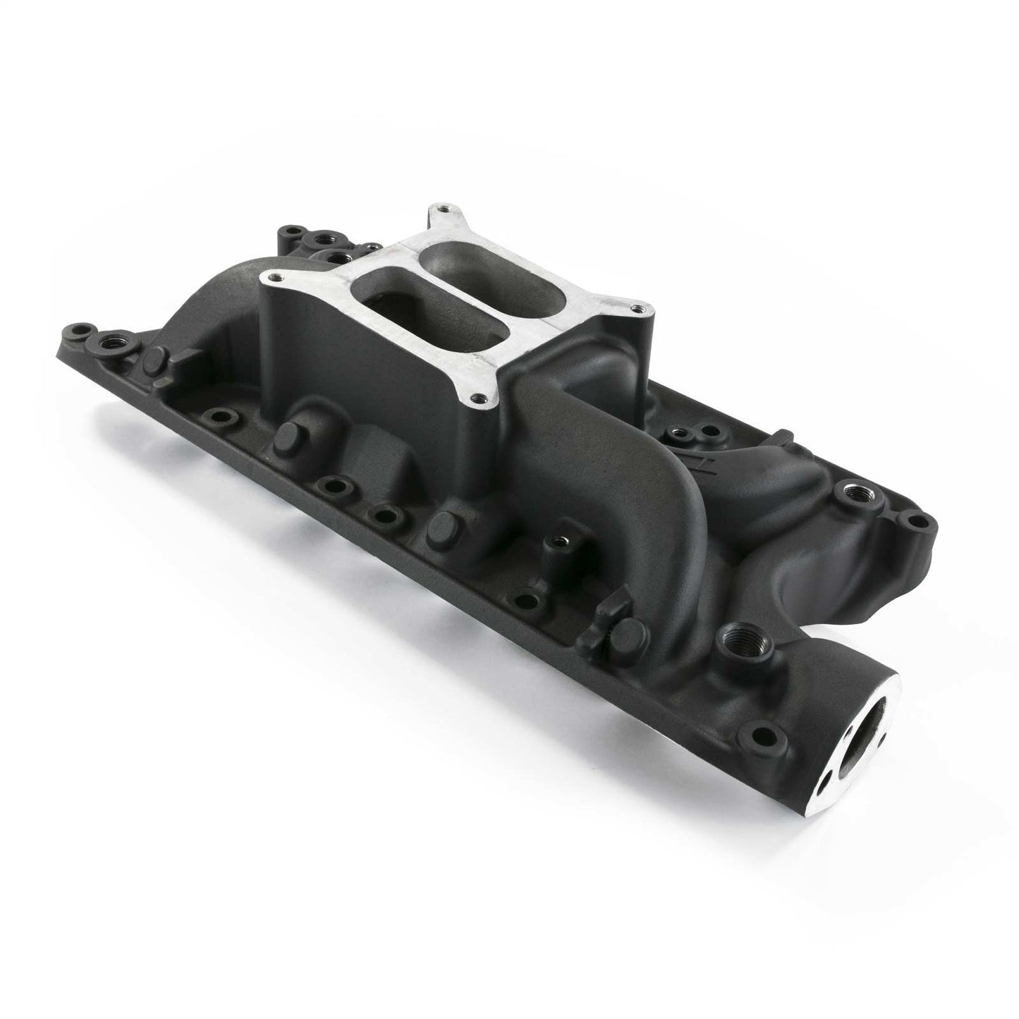 TSP_Ford_Small_Block_Black_Dual_Plane_Intake_Manifold_Angle_84001BK