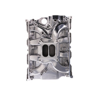 Ford Big Block FE Carbureted Dual Plane Black Aluminum Intake Manifold - Polished