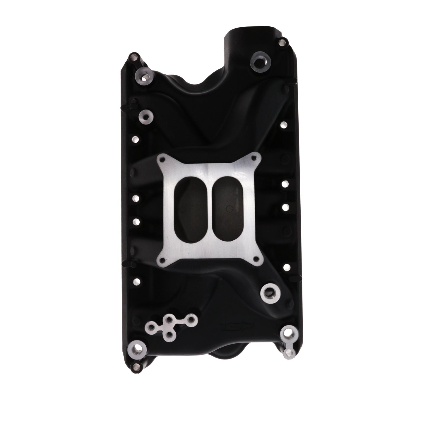 Ford 351W Carbureted Aluminum Dual Plane Intake Manifold - Black