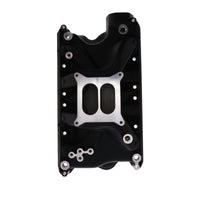 Ford 351W Carbureted Aluminum Dual Plane Intake Manifold - Black