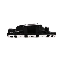 Ford 351W Carbureted Aluminum Dual Plane Intake Manifold - Black