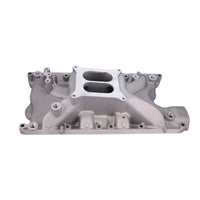 Ford 351W Carbureted Aluminum Dual Plane Intake Manifold - Satin