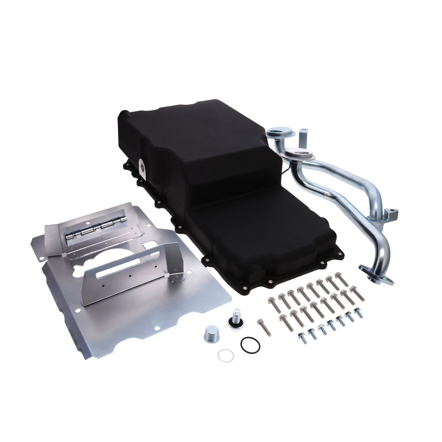 Ford Coyote Swap Oil Pan for 53-79 Ford Trucks - Black