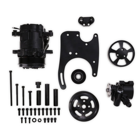 Ford 5.0L Coyote Hydraulic Power Steering Kit - Black