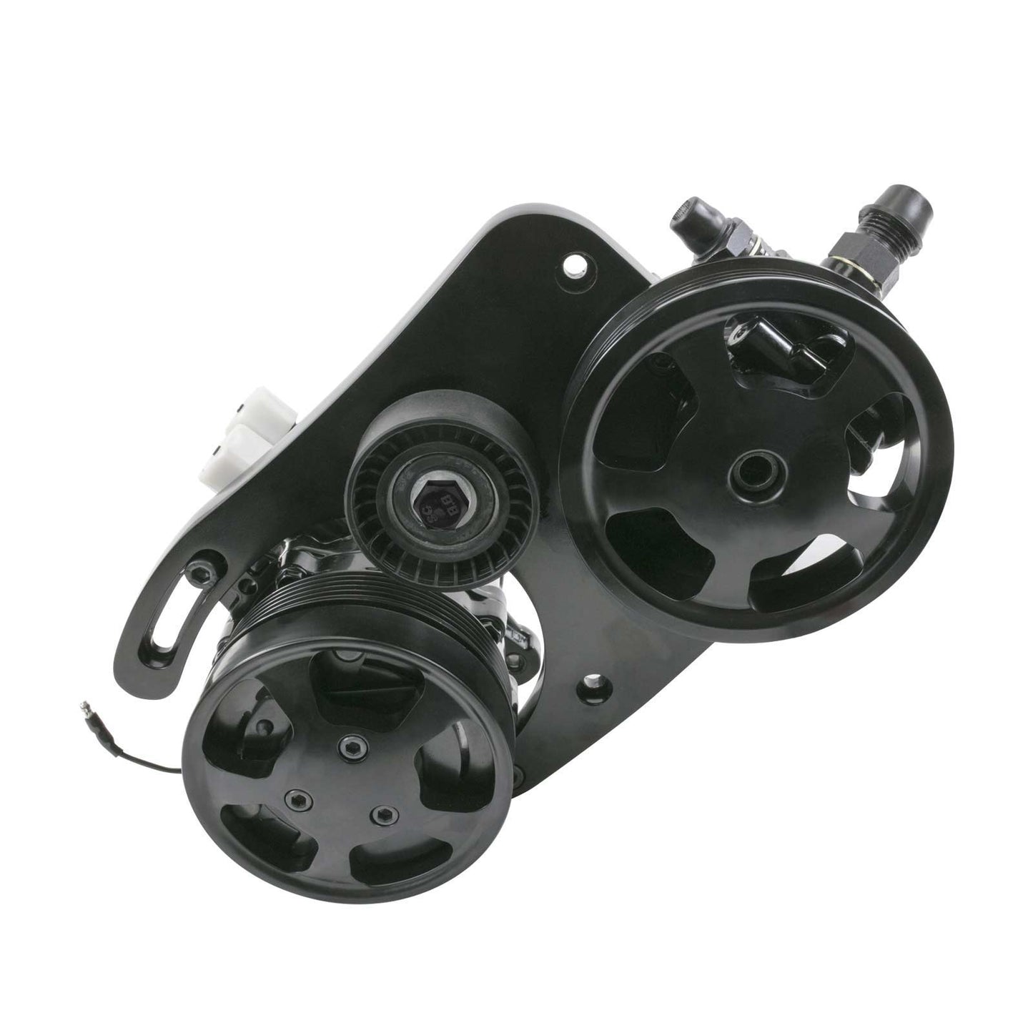 TSP_Coyote_Black_Hydraulic_Power_Steering_Kit_Installed_84053