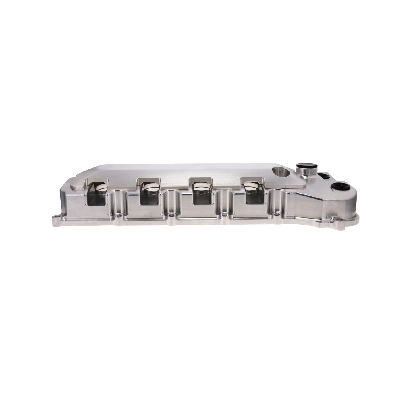 V Series Ford 5.0L Coyote Billet Aluminum Valve Covers with Coil Covers - Natural