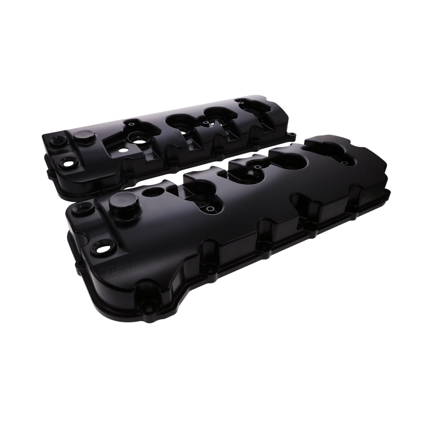 V Series Ford 5.0L Coyote Billet Aluminum Valve Covers - Black