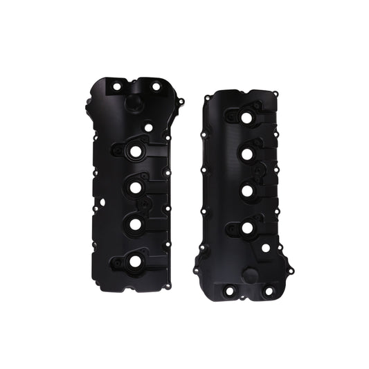 V Series Ford 5.0L Coyote Billet Aluminum Valve Covers - Black
