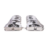 V Series Ford 5.0L Coyote Billet Aluminum Valve Covers - Natural