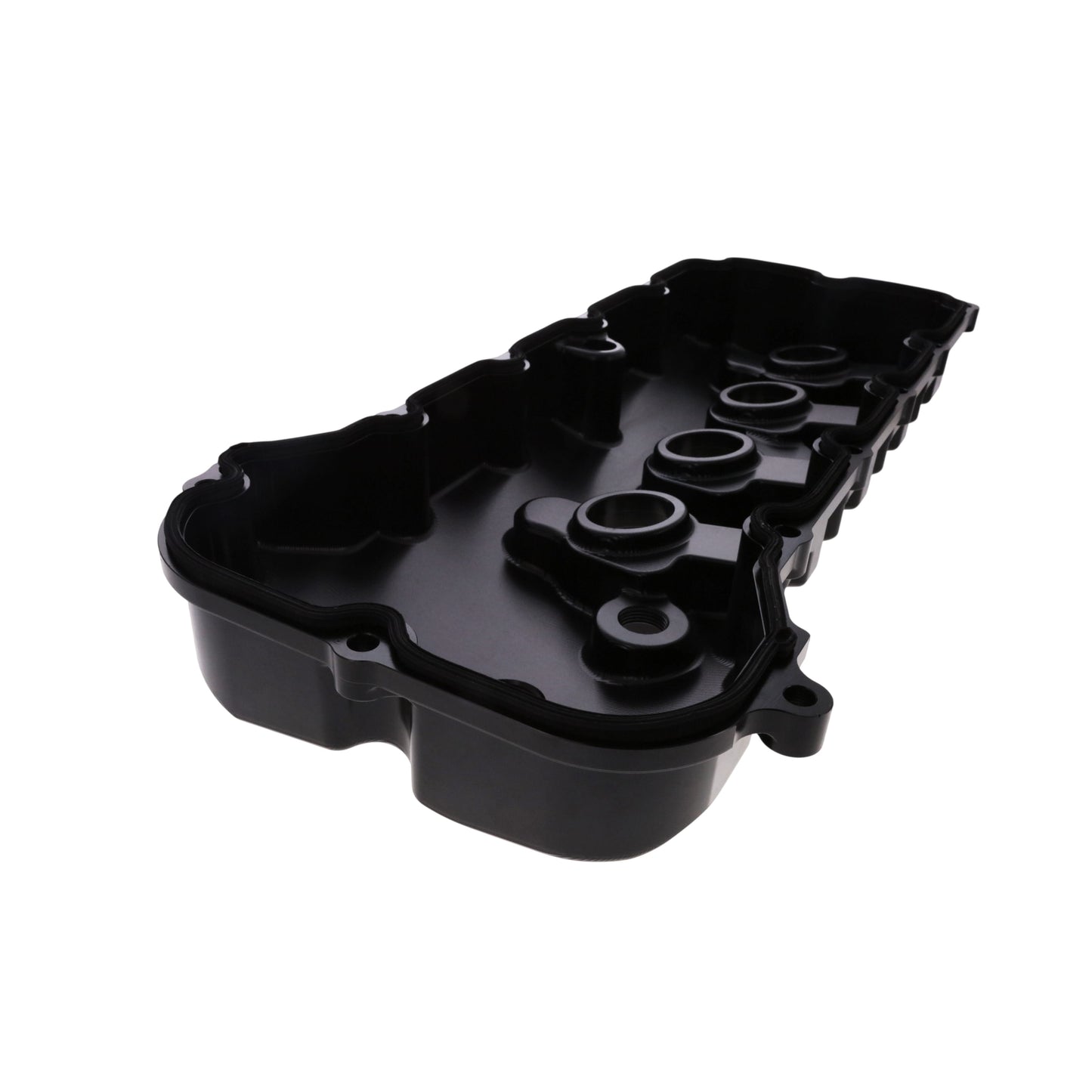 V Series Ford 5.0L Coyote Billet Aluminum Valve Covers with Coil Covers - Black