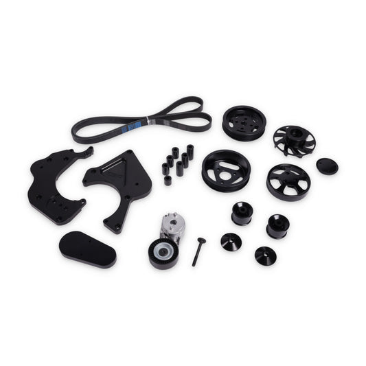 Ford Coyote Serpentine Front Drive System - Black