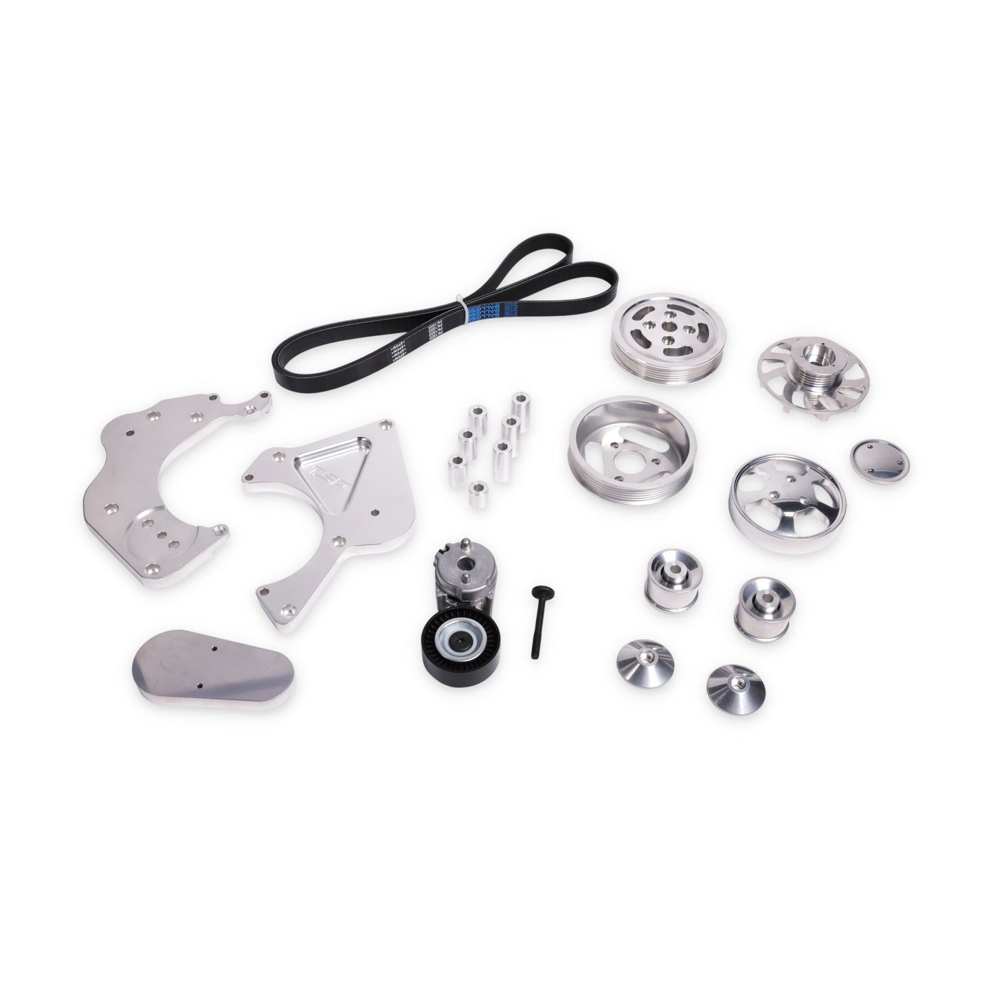 Ford Coyote Serpentine Front Drive System - Polished