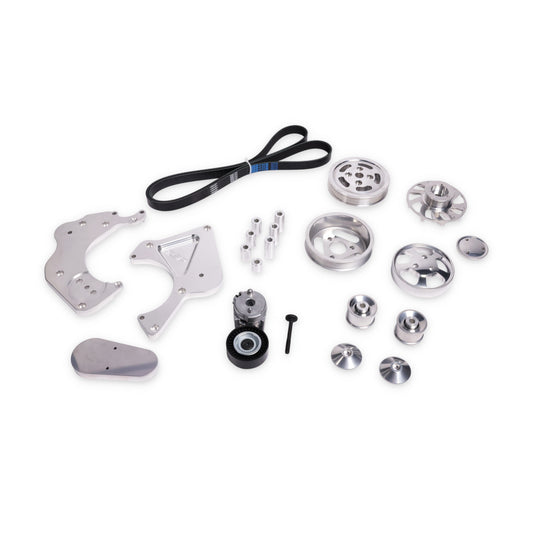 Ford Coyote Serpentine Front Drive System - Polished