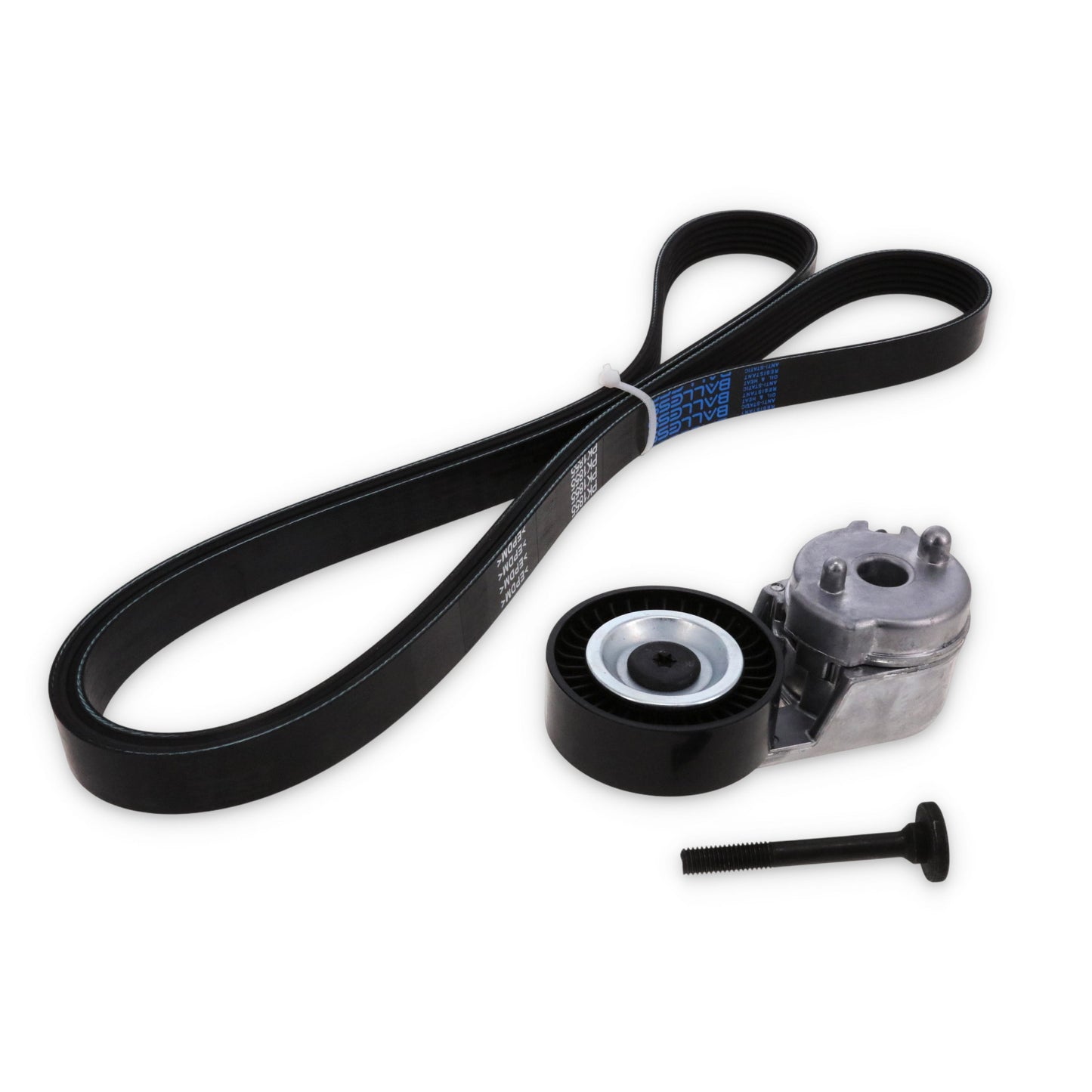 Ford Coyote Serpentine Front Drive System - Polished