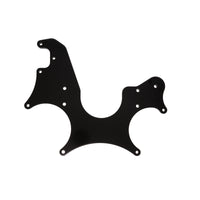 Chevy Small Block Serpentine Front Drive System Accessory Plate - Black