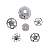 Chevy Small Block Serpentine Front Drive Brackets - Polished