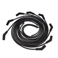 8.5mm Universal Ignition Wires with 135° Plug Boots - Black