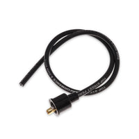 8.5mm Universal Ignition Wires with 135° Plug Boots - Black