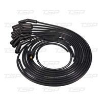 8.5mm Universal Black Ignition Wires with Ceramic Plug Boots