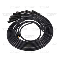 8.5mm Universal Black Ignition Wires with Ceramic Plug Boots