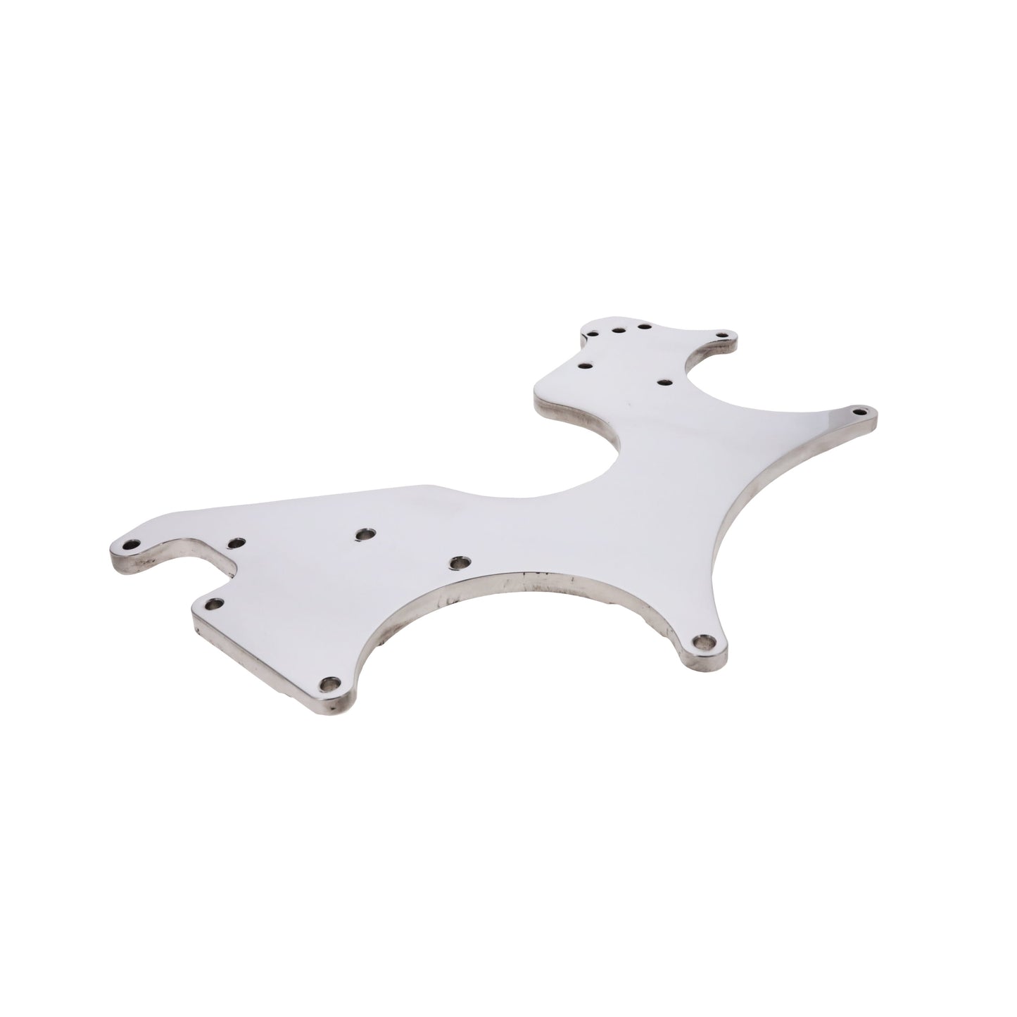 Big Small Block Serpentine Front Drive System Accessory Plate - Polished