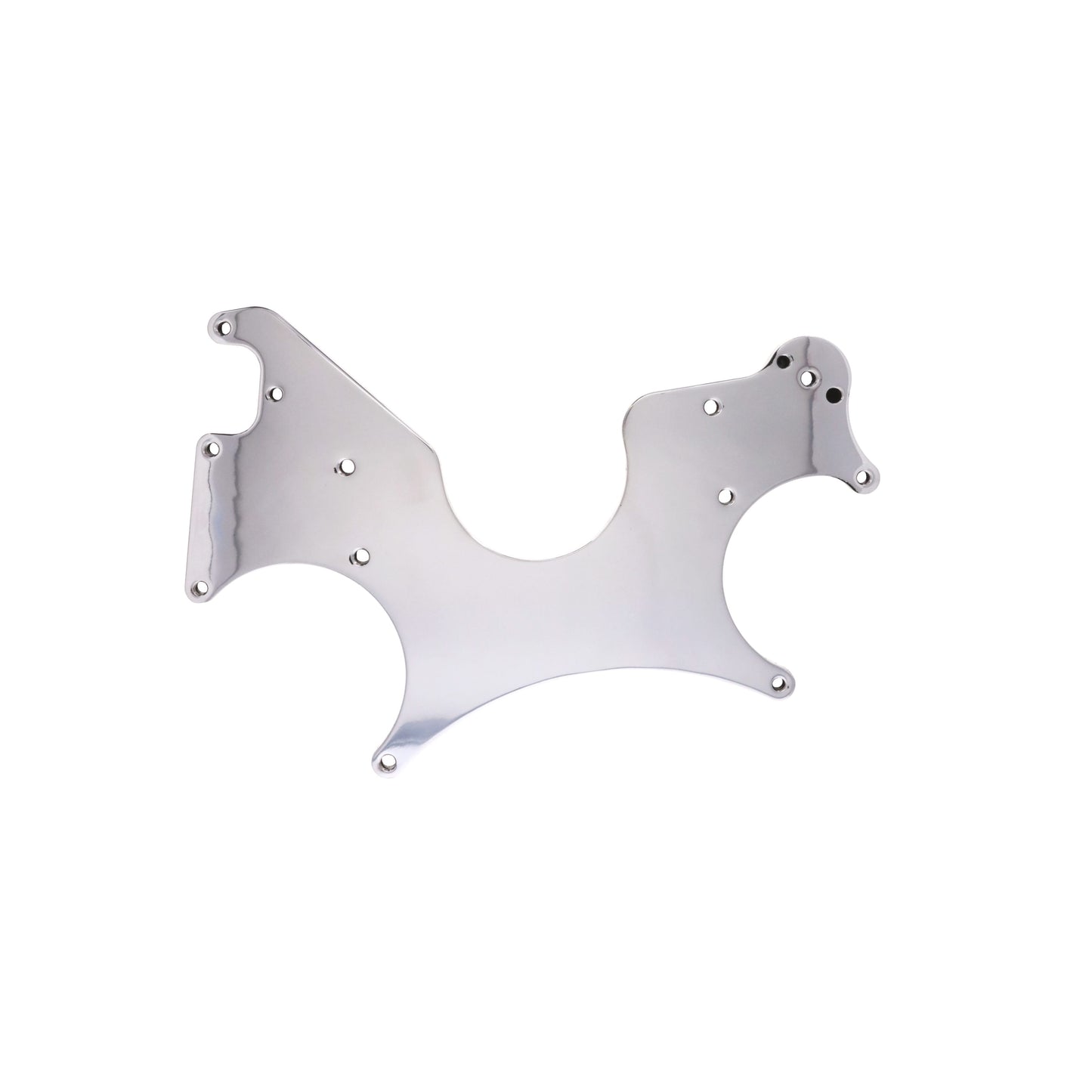 Big Small Block Serpentine Front Drive System Accessory Plate - Polished