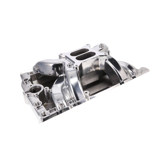 Oldsmobile Big Block V8 Dual Plane Air Gap Aluminum Intake Manifold - Polished
