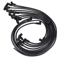 8.5mm Chevy Small Block Under Header Ignition Wires with 90° Ceramic Plug Boots