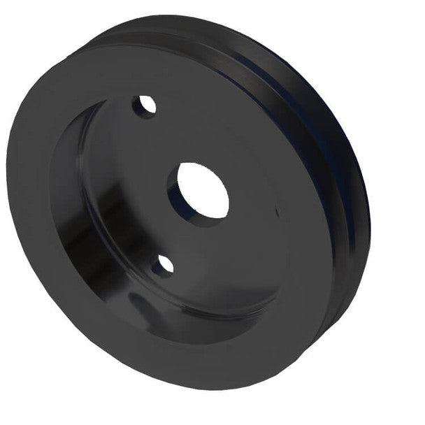 Chevy Small Block V-Belt Pulley Kit - Short Water Pump