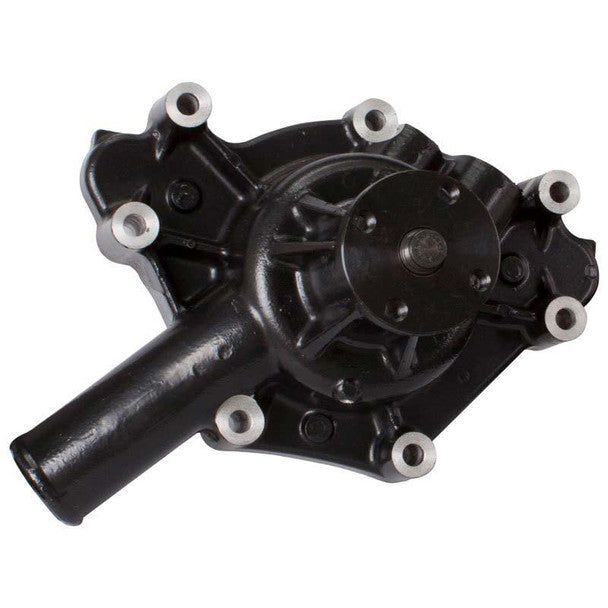 Chrysler 318-340-360 Engine Water Pump, High Flow, Aluminum - Black