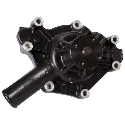 Chrysler 318-340-360 Engine Water Pump, High Flow, Aluminum - Black