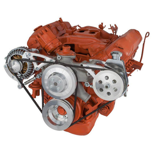 Chrysler Big Block Power Steering & Alternator System (426 - 440) - Polished
