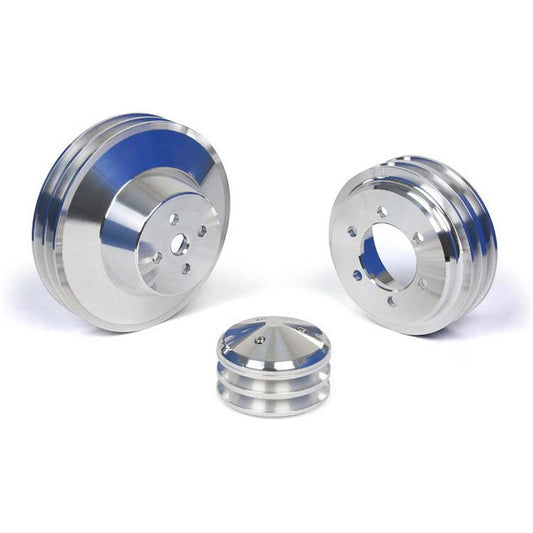 Buick 455 Pulley Kit 3V (Long Water Pump)