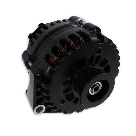 GM AD244 Style High Output 220 Amp Alternator - Black