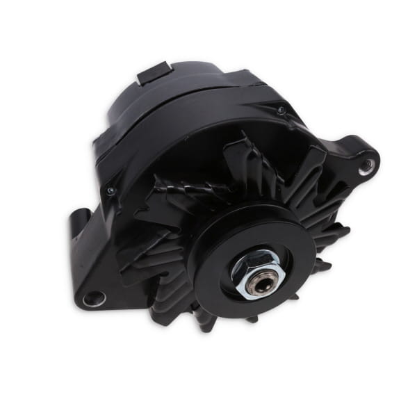 Ford 1G Style 110 Amp Alternator - Black