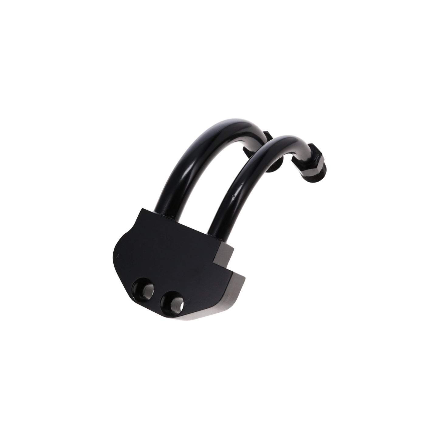 Curved A/C Manifold Fitting for Sanden SD-7 - Black